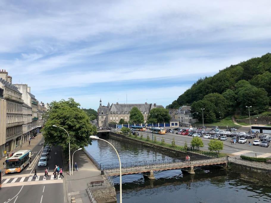 L'Odet - Superbe Vue Sur Les Quais - Hyper Centre Apartment Quimper Ngoại thất bức ảnh