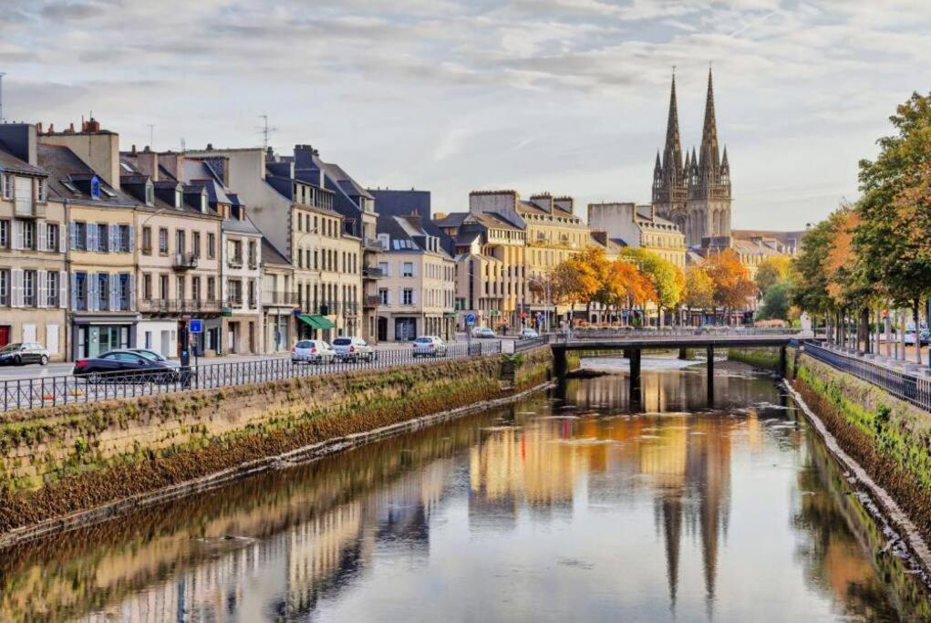 L'Odet - Superbe Vue Sur Les Quais - Hyper Centre Apartment Quimper Ngoại thất bức ảnh